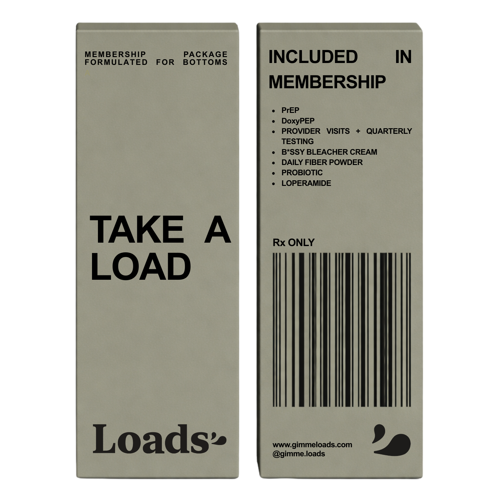 TAKE A LOAD MEMBERSHIP